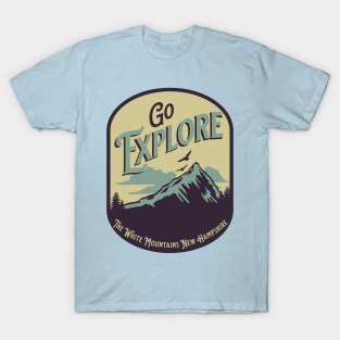 Explore White Mountains New Hampshire T-Shirt